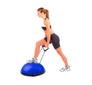 Balón Bosu para equilibrio