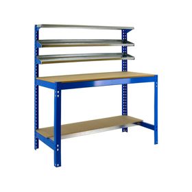 Banco de trabajo BT1-900AM azul/madera