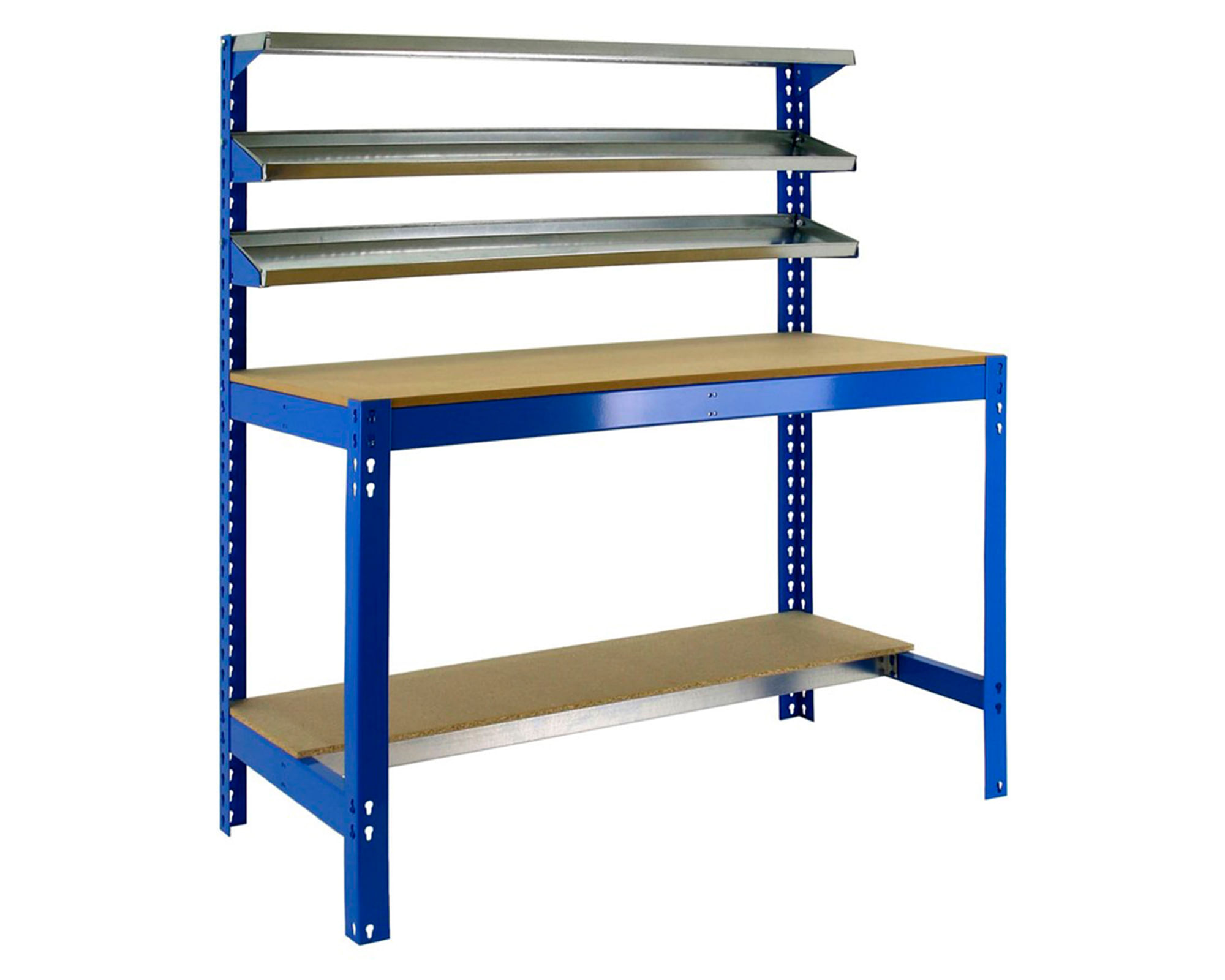 Banco de trabajo BT1-900AM azul/madera
