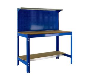 Banco de trabajo BT3-900AM azul/madera