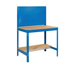 Banco de trabajo BT2-1200AM azul/madera