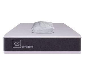 Colchón 1.5 plazas Ortopedic + cubrecolchón Cic