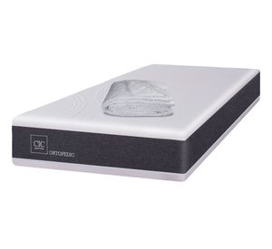 Colchón 1.5 plazas Ortopedic + cubrecolchón Cic