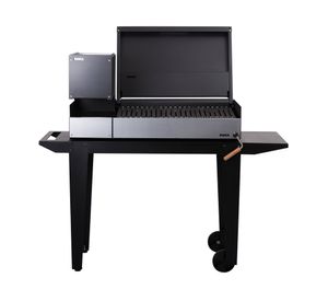 Parrilla a carbón Arrayán negro/inox Bosca