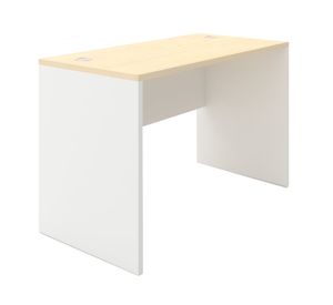 Escritorio 120 cm natura/blanco Form Office
