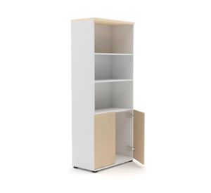 Gabinete alto Office natural/blanco Form Office