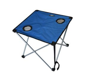 Mesa plegable azul Outback