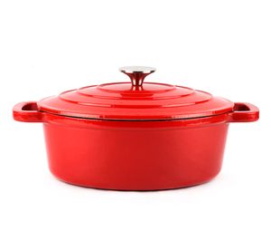 Olla con tapa 26 cm Ferro rojo Magefesa