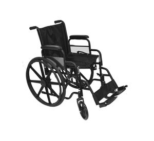 Silla de ruedas Europea negro Glomed