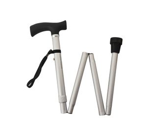 Bastón plegable 83-93 cm gris Maxcare