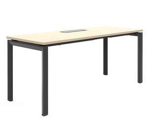 Escritorio pasacables Neo natura/negro