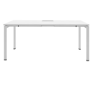 Escritorio pasacables Neo blanco