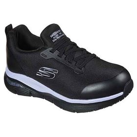 Zapato de seguridad mujer EVZAN BKPR Skechers