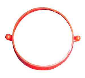 Conector para conos plástico naranjo