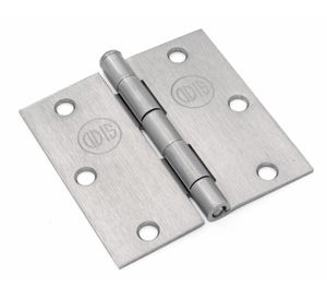 Bisagra 3.5x3.5" 2.0 mm niquel 3 un