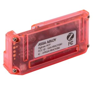 Módulo Zig-bee rosado Yale