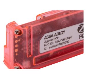 Módulo Zig-bee rosado Yale