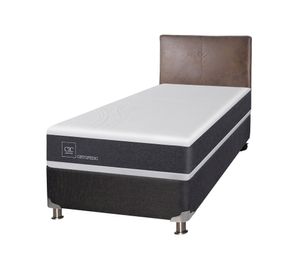 Box spring 1,5 plazas Ortopedic + respaldo Baker Cic