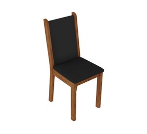 Comedor 8 sillas Clarice café/negro