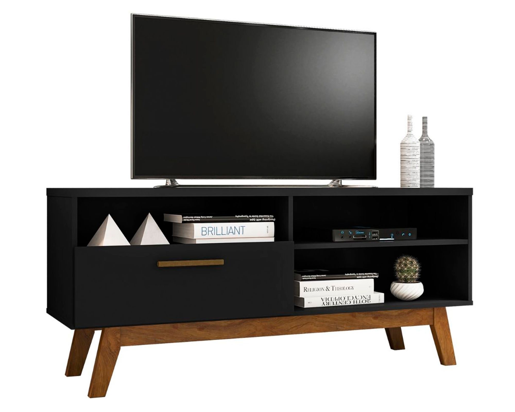 Hoga Rack TV 55'' Paladio negro