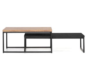 Mesa de centro Wood lenga/negro