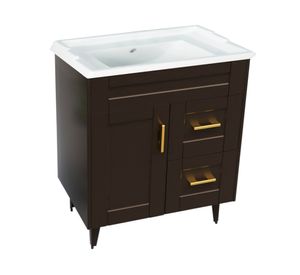 Mueble vanitorio 70 cm BM-Deluxe-70SKC+F-70 café Domsa