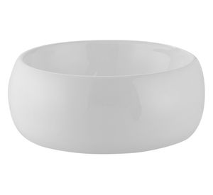 Lavamanos sobreponer 15.5x40x40 cm SLC8205B blanco