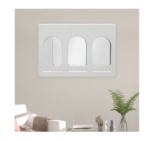 Espejo Artemisa blanco 22.3x15.2x1.1 cm