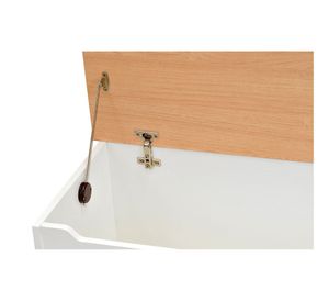 Baúl infantil Ludo carvalo/blanco M+Design