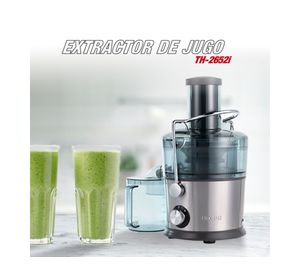 Extractor de jugo TH-2652i gris 800 W