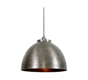 Lámpara colgante 40 W E27 luz led Kylie 45 cm niquel