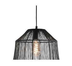 Lámpara colgante 25W E27 luz led Chennai negro