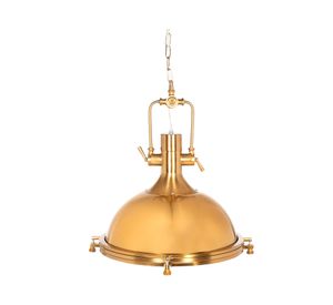 Lámpara colgar 40W E27 1L LED Warehouse bronce