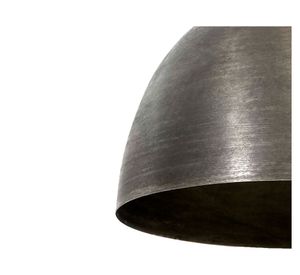 Lámpara colgante 40 W E27 luz led Kylie 30 cm niquel