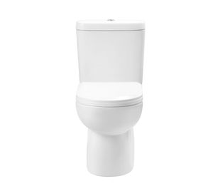 WC one piece muro 18 cm New ares blanco + fijación y asiento