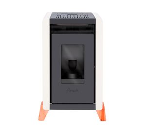 Estufa a pellet Bambu 6000 blanca 6.3 kW