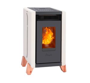 Estufa a pellet Bambu 6000 blanca 6.3 kW