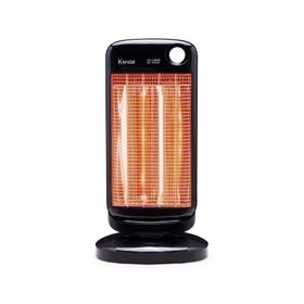 Estufa halógena 900W Kfc-90 negra negro