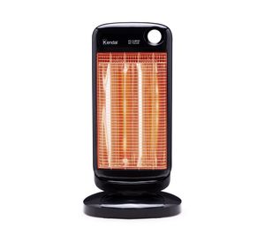 Estufa halógena 900W Kfc-90 negra negro