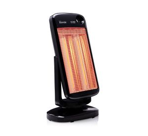 Estufa halógena 900W Kfc-90 negra negro