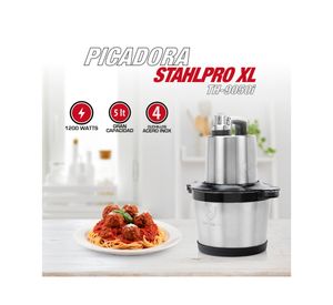 Picadora TH-9050i gris 1200 W 5 lt