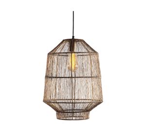 Lámpara colgante 25W E27 luz led Chennai bronce