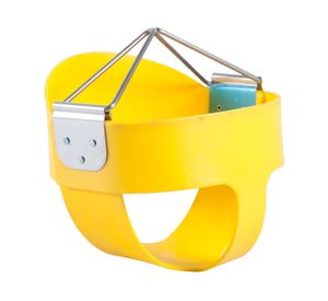 Columpio bebé industrial amarillo