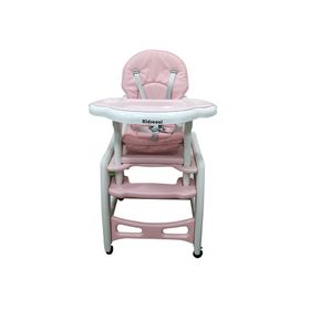 Silla comer súper rosado Kidscool