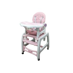 Silla comer súper rosado Kidscool