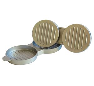 Molde doble hamburguesa Bosca