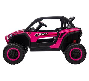 Buggy infantil 4x4 a batería HBXM639r rosado