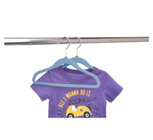 Colgador ropa infantil piedra 3 piezas