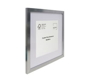 Cuadro para enmarcar 50x50 cm plata