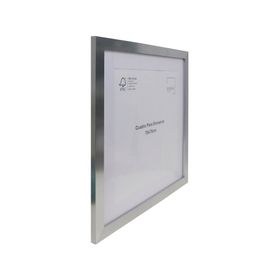 Cuadro para enmascarar 70x70 cm plata